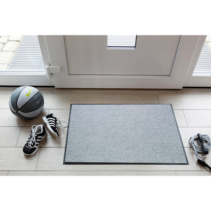 Fußmatte 50x75 Uni Silbergrau