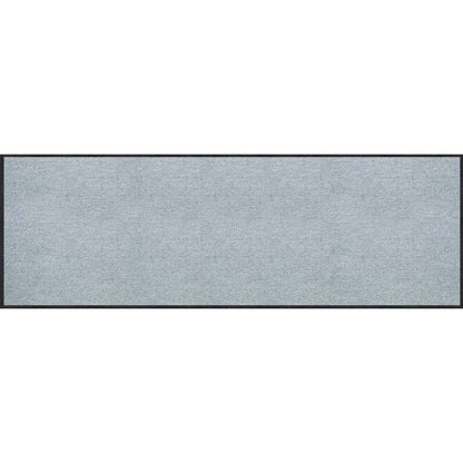 Teppichläufer 60x180 Uni Silbergrau