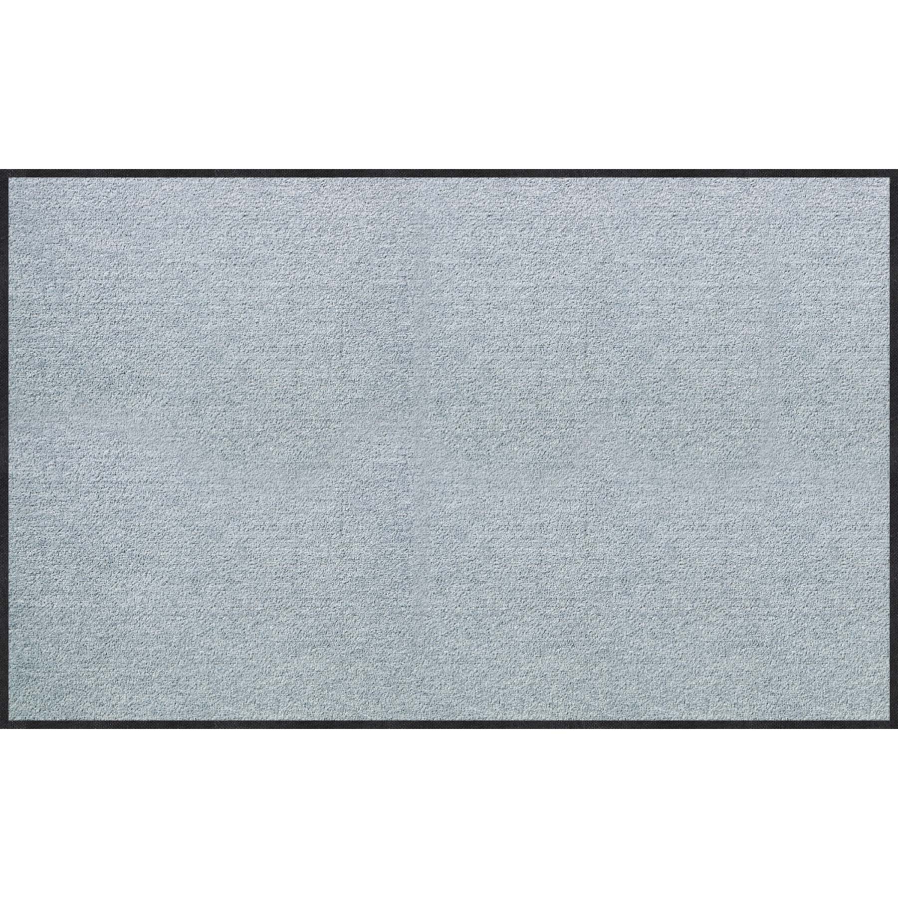 Fußmatte 75x120 Uni Silbergrau