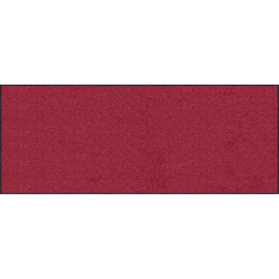 Teppichläufer 75x190 Uni Weinrot
