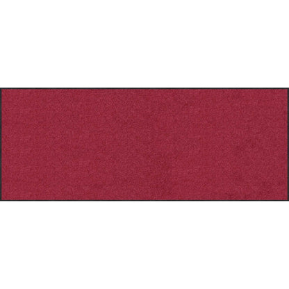 Teppichläufer 75x190 Uni Weinrot
