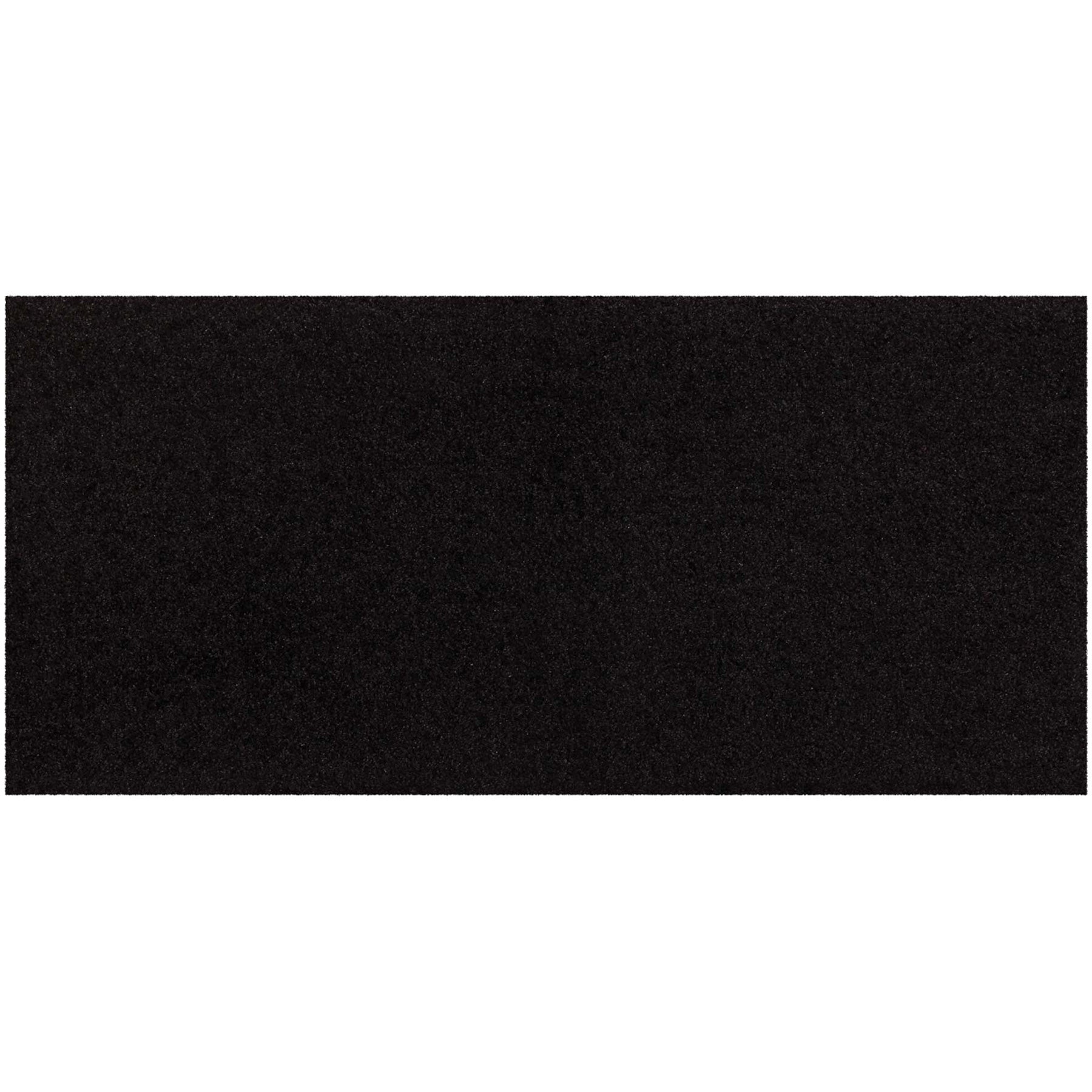 Fußmatte 30x60 Uni Schwarz