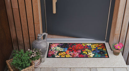 Läufer 30x75  Mille Fleurs Bunt