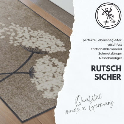 Läufer 30x75  Mille Fleurs Bunt