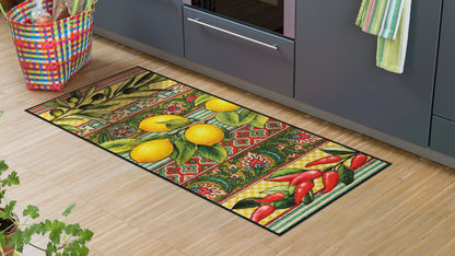 Läufer 60x140  Doni Preziosi Bunt