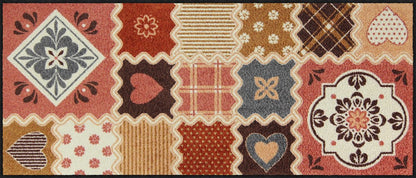 Läufer 60x140  Lovely Patch rose-nature Gelb