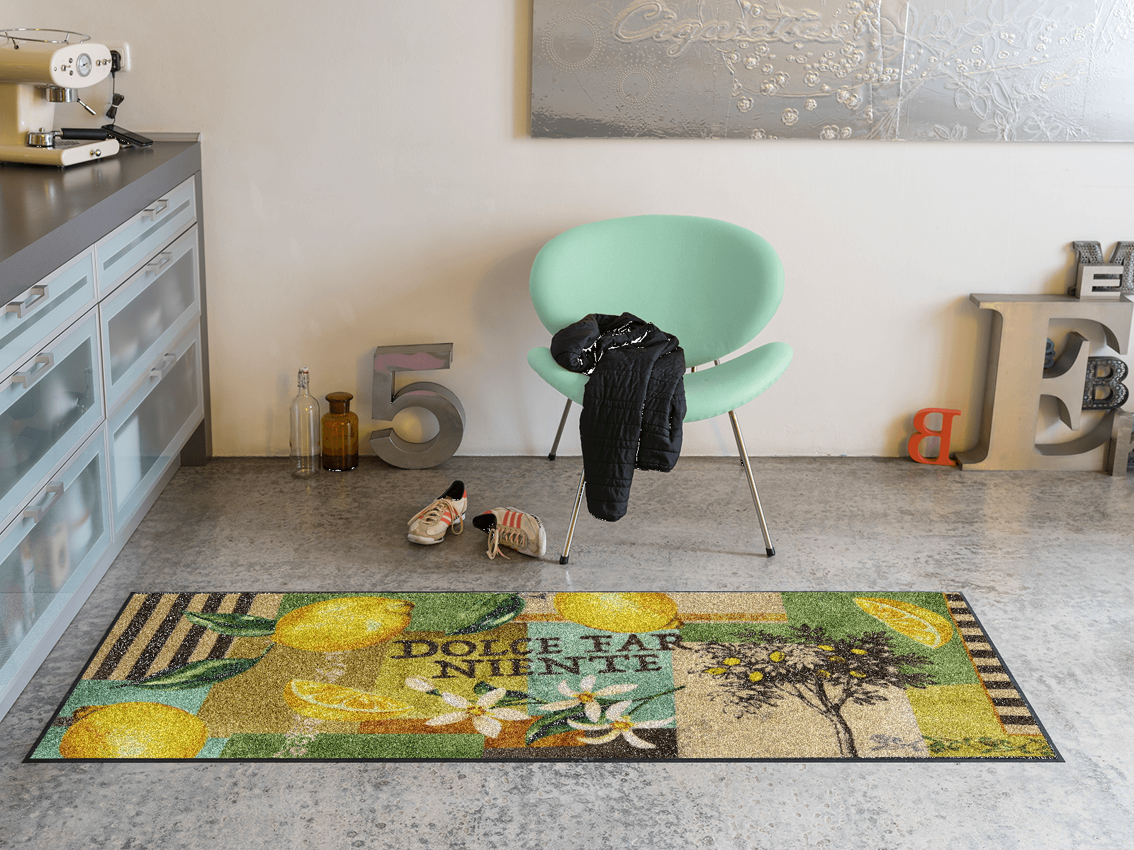 Teppichläufer 75x190 Dolce Far Niente gelb