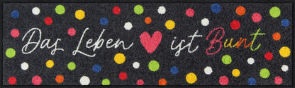 Läufer klein 30x100 Buntes Leben