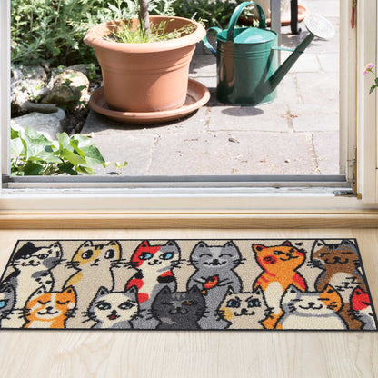 Fußabtreter klein 30x75 Kitty People