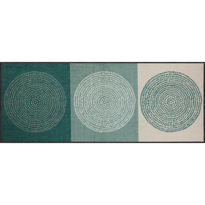 Teppichläufer 75x190 Nestor sage-beige blau