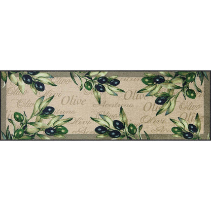 Teppichläufer 60x180 Olivo Sauberlaufmatte beige