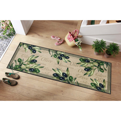 Teppichläufer 60x180 Olivo Sauberlaufmatte beige