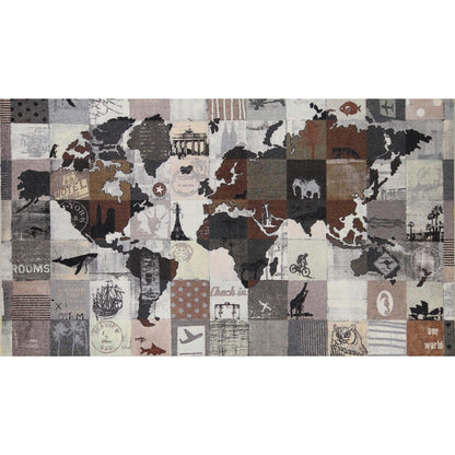 Wohnteppich 120x200 One World braun