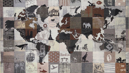 Wohnteppich 120x200 One World braun