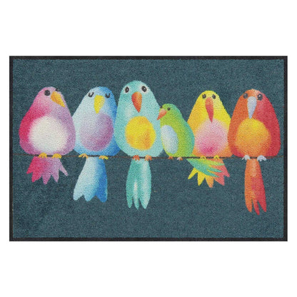 Fußmatte 50x75 Rainbow Birds