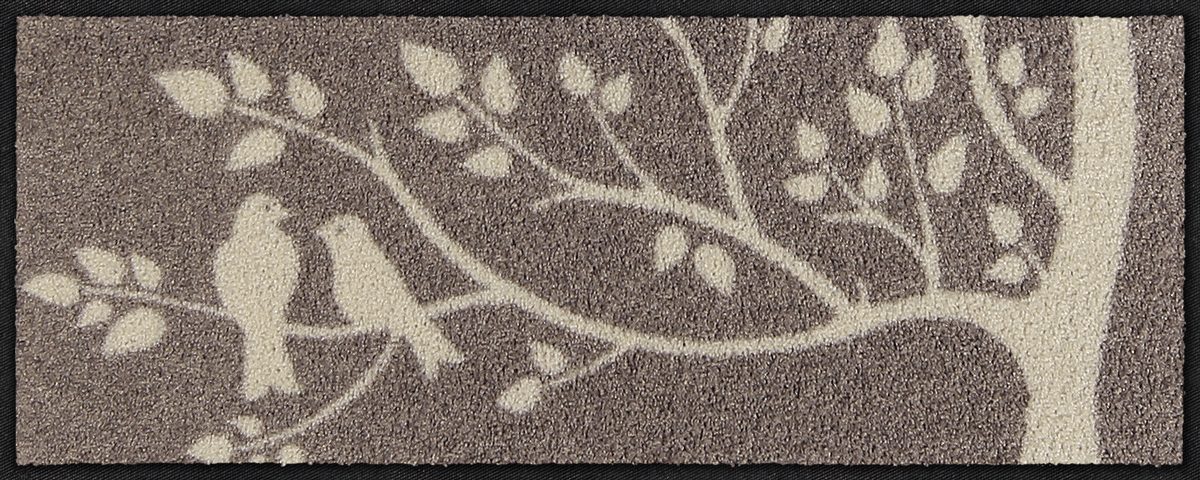 Fußabtreter klein 30x75 Skandi Birds taupe