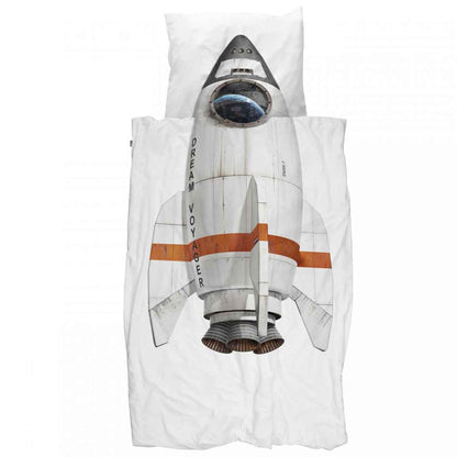 Snurk Bettwäsche Rocket Rakete 135 x 200 cm 100% Baumwolle