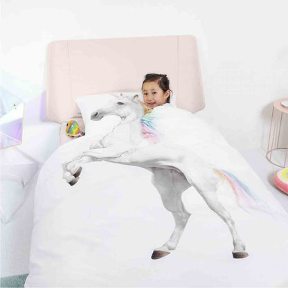 Märchenhaftes Einhorn aus der Fairy Welt - Bettwäsche aus 100% Baumwolle - trocknergeeignet
