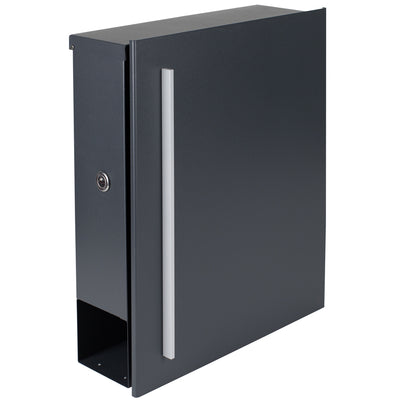 Standbriefkasten SBox 110Rb mit Zeitungsfach anthrazit