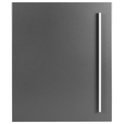 Standbriefkasten SBox 110b mit Zeitungsfach dunkelgrau