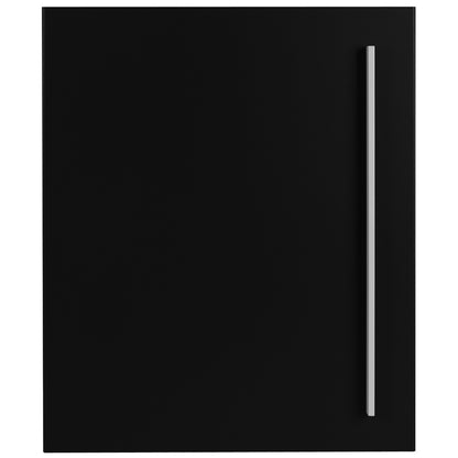 Standbriefkasten mit Zeitungsfach schwarz matt (RAL 9005) SBox 110b Briefkasten mit Pfosten (einbetonieren)