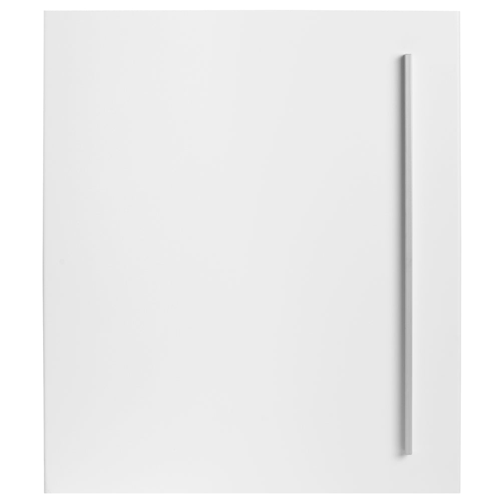 SBox 110b Standbriefkasten mit Zeitungsfach weiß (RAL 9003) Design-Briefkasten mit Fuß (einbetonieren) freistehend