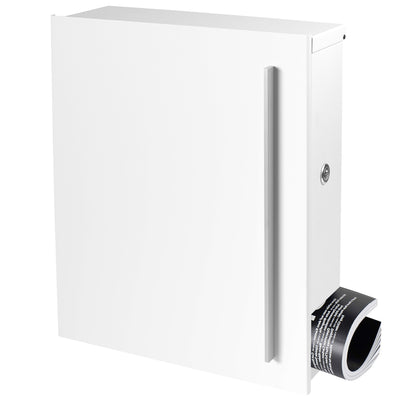 Standbriefkasten SBox 110b mit Zeitungsfach weiß