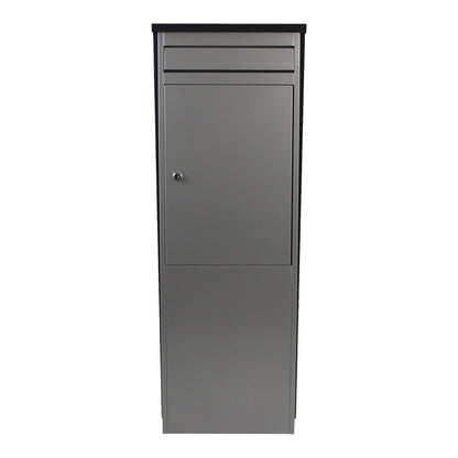Standbriefkasten groß Eurotrend No.1 anthrazit-silbergrau