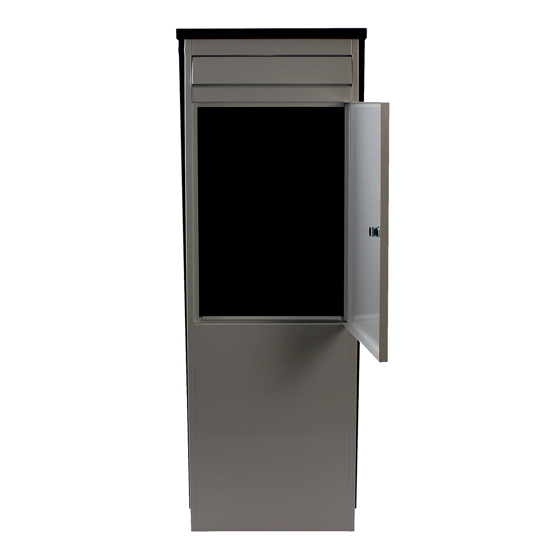 Standbriefkasten groß Eurotrend No.1 anthrazit-silbergrau