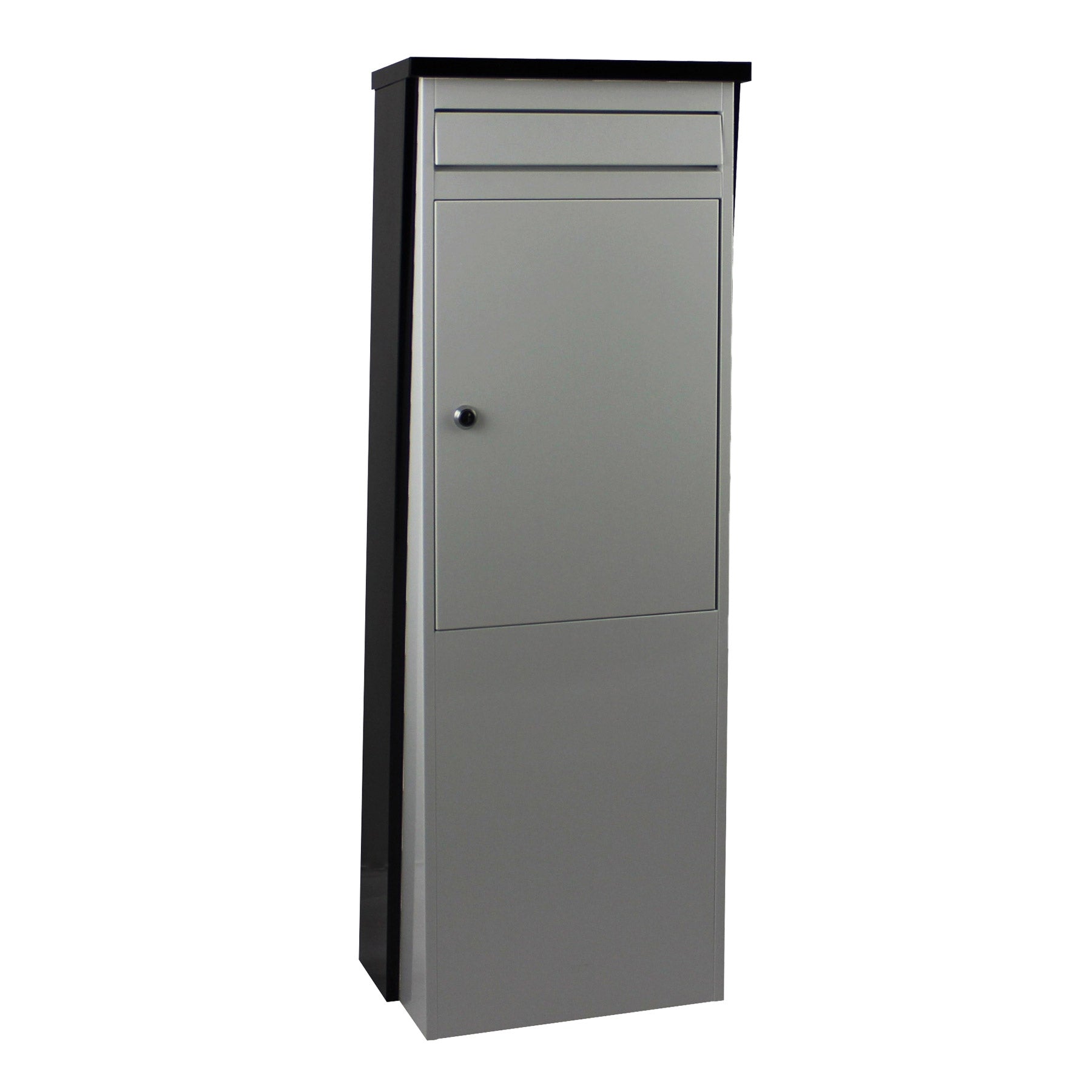 Standbriefkasten groß Eurotrend No.1 anthrazit-silbergrau