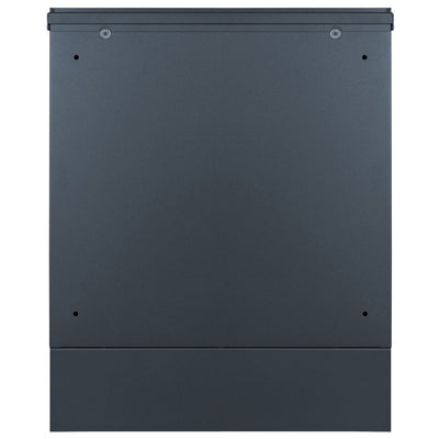 Standbriefkasten mit Zeitungsfach anthrazit SBox 141Rb