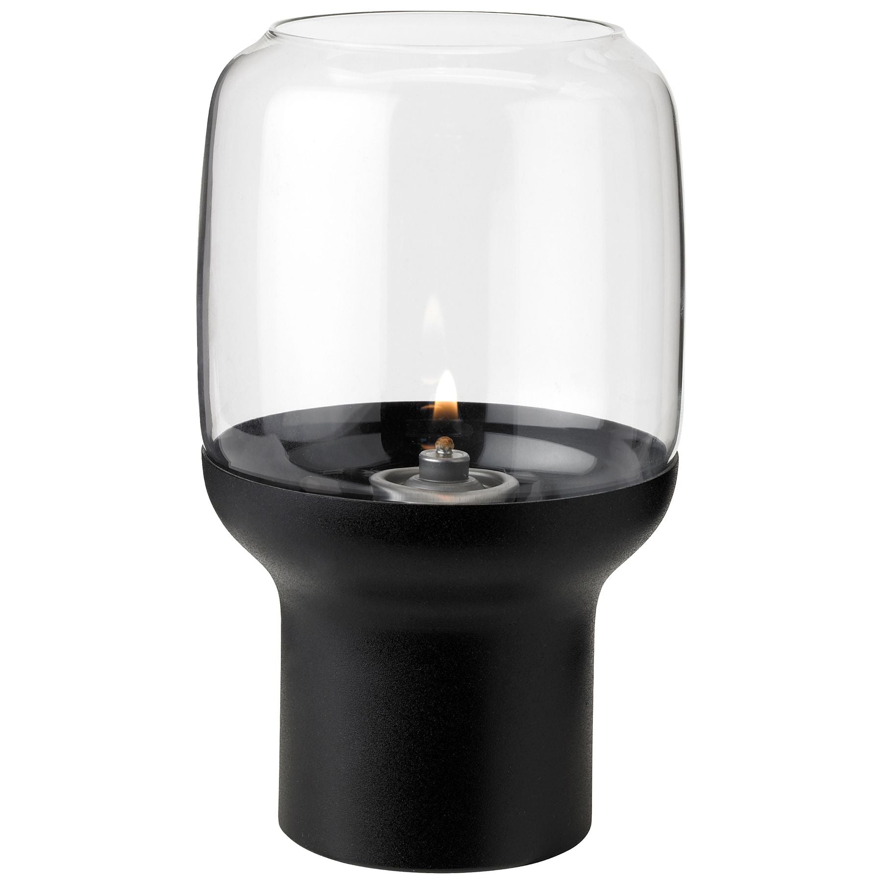 Hoop Windlicht black /schwarz Höhe 17 cm