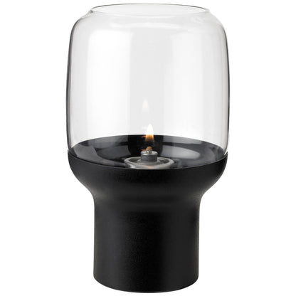 Hoop Windlicht black /schwarz Höhe 17 cm