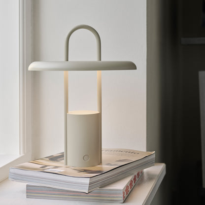 Pier LED-Leuchte sand Höhe 25 cm