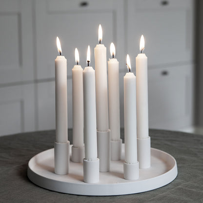 Storefactory Lingsberg Kerzenhalter glossy black / schwarz D 29 cm