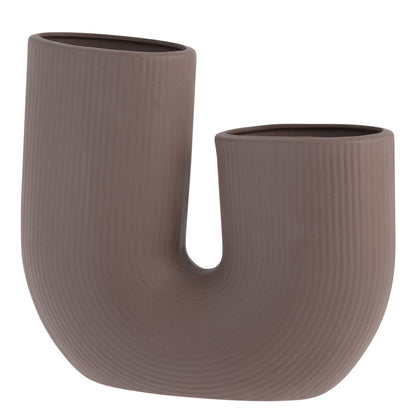 Storefactory Stråvalla Vase braun 21 cm