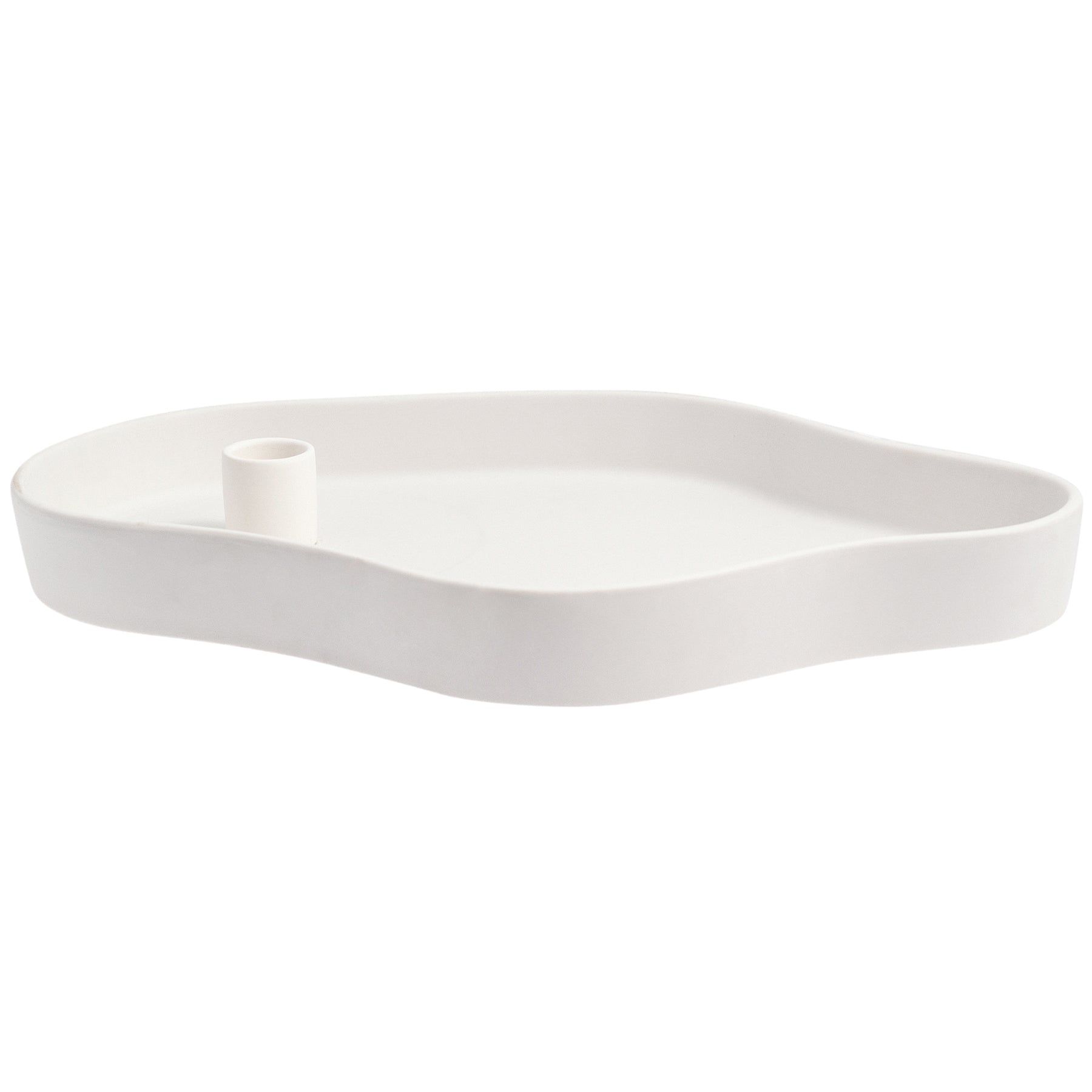 Storefactory Vänern Kerzenhalter weiß Länge 34 cm