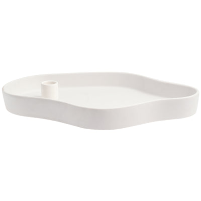 Storefactory Vänern Kerzenhalter weiß Länge 34 cm