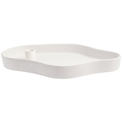 Storefactory Vänern Kerzenhalter weiß Länge 34 cm