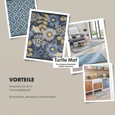 Vorteile Turtle Mat Fußabtreter waschbar EB202