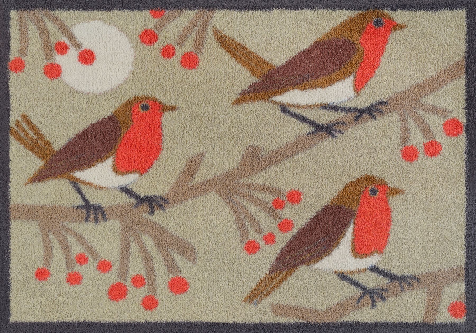 Fußmatte Red Robins 60x85