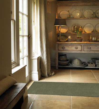 Läufer 75x200 Sage Green