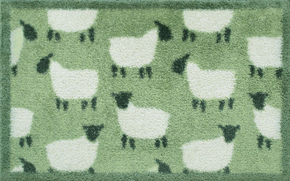 Fußmatte 40x60 Flock Green grün