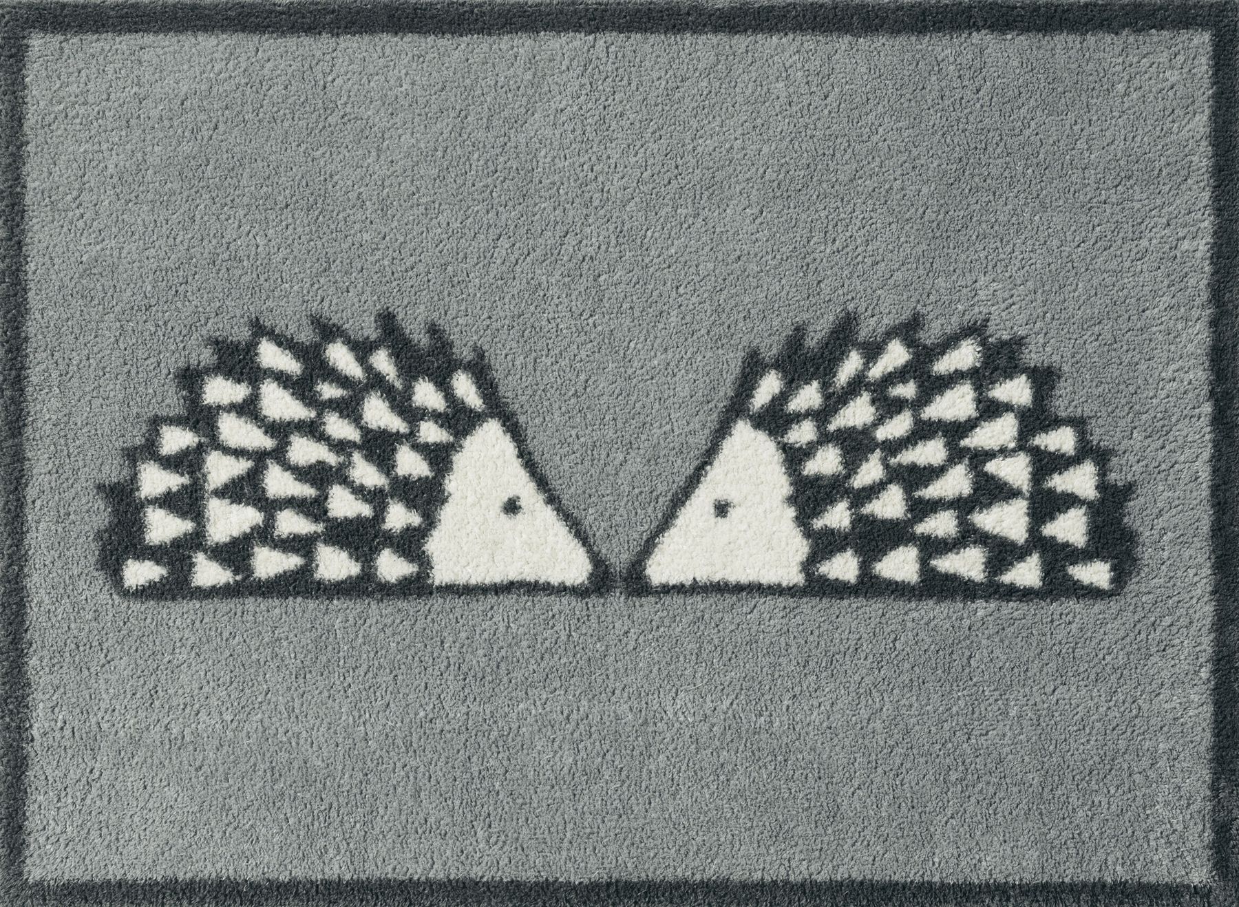 Fußmatte 60x85 Kissing Spike Slate grau