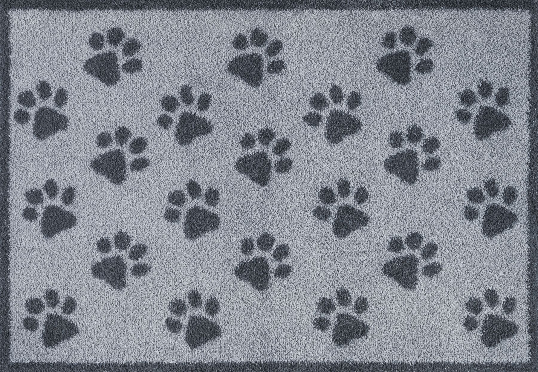 Fußmatte 60x85 Paws Grey grau
