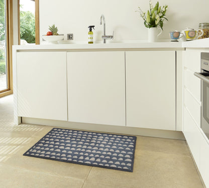 Fußmatte 60x85 Priya Navy blau