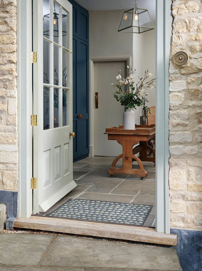 Fußmatte 60x85 Priya Navy blau