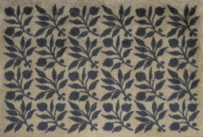 Fußmatte 60x85 Rosehip Gold grün