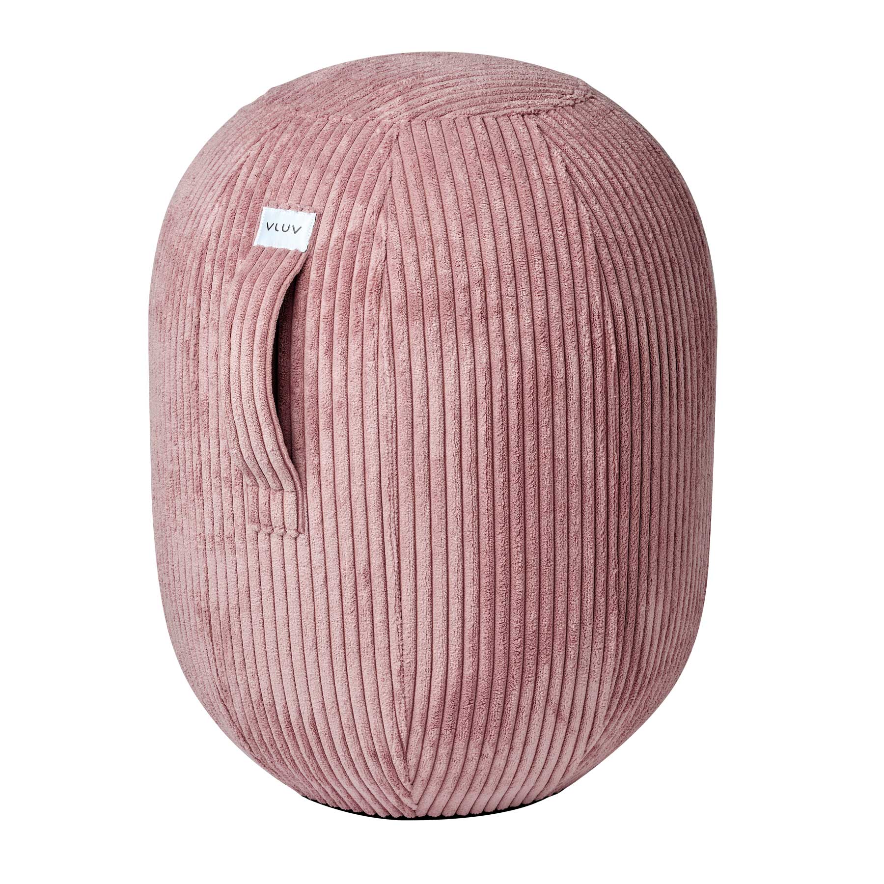 Balancehocker Kapsul M Breitcord 55 cm rosenholz