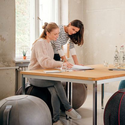 Sitzball Stoff Leiv 60-65 cm mustard